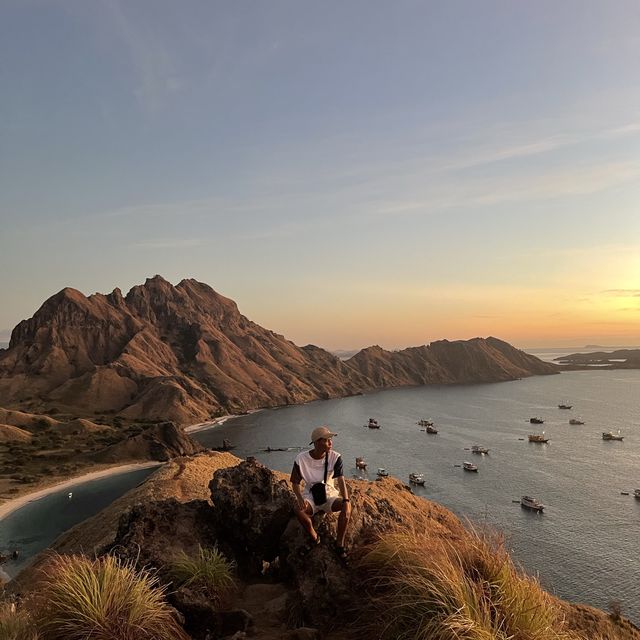 Sunrise in Padar Island