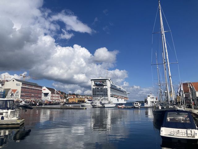 Stavanger 街景與碼頭