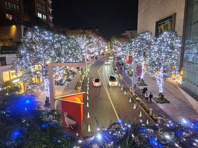 The magical illumination at Ropponggi Hills at Keyakizaka