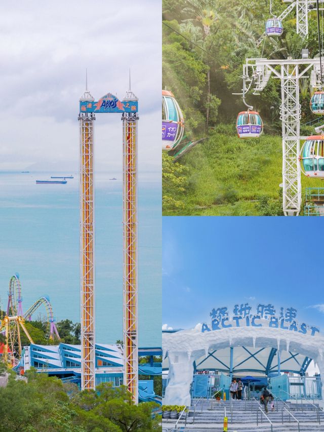 冬日裡的海洋奇遇！Hong Kong 海洋公園全攻略來啦。