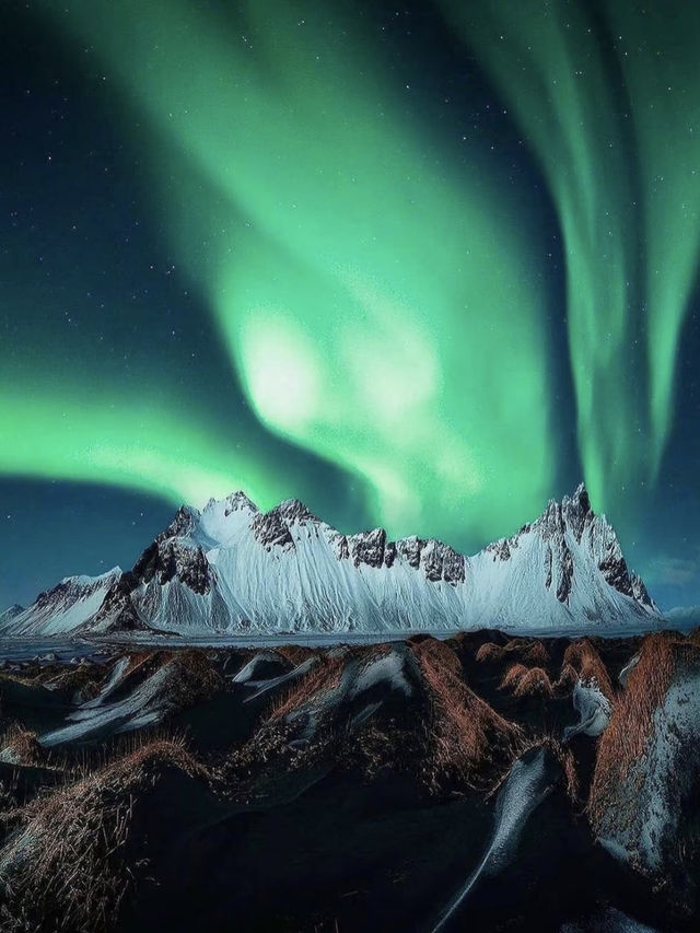 冰島 Vestrahorn | 大自然的鬼斧神工