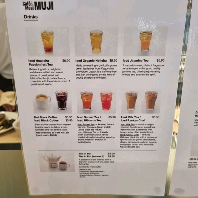 Fantastic Meal & Desserts at Cafe Muji