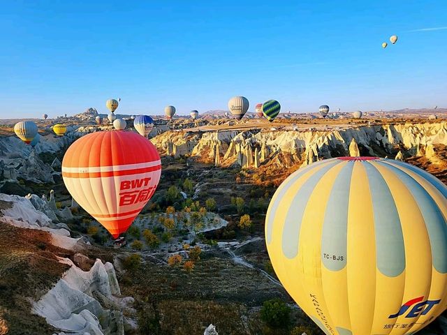 Soar Above the Magical Landscapes of Cappadocia: Hot Air Balloon Experience