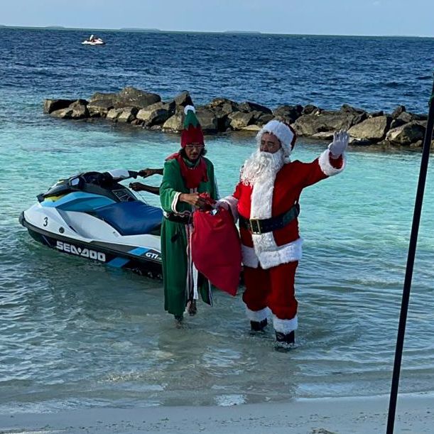 Holiday spirit is merry in Maldives 