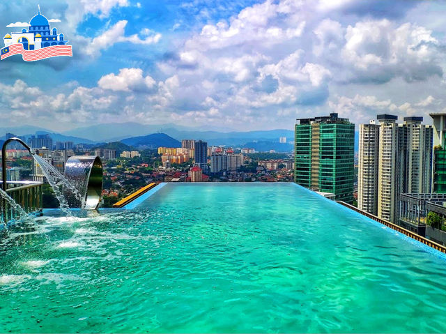 🇲🇾 Sky-High Relaxation: Dive into Ibis KL’s Infinity Pool