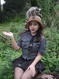 在雲南野生動物園拍到人生照片，真的不是非洲