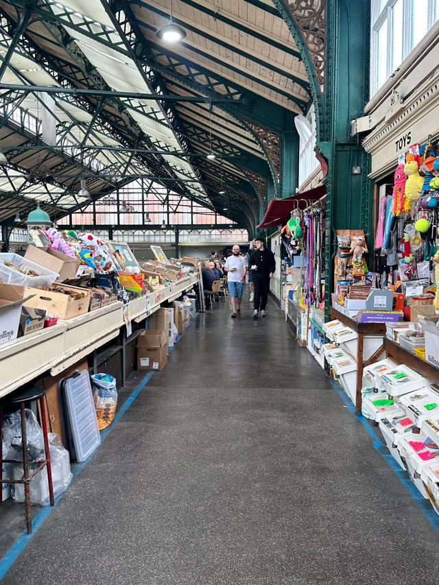 Shopping how it used to be, the historical Cardiff Market