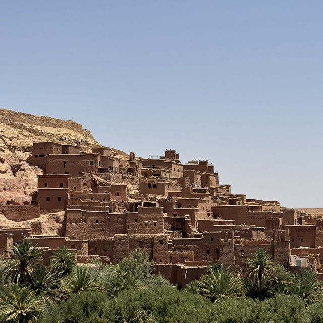 Ancient iconic village of Morocco 