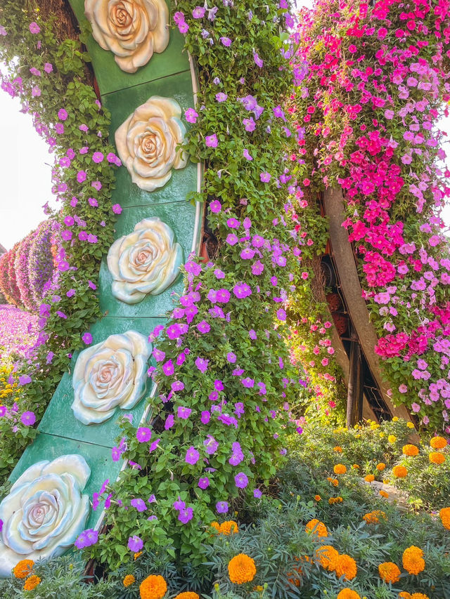 【ドバイ】メルヘンな世界が可愛すぎる♡世界最大の花の庭園