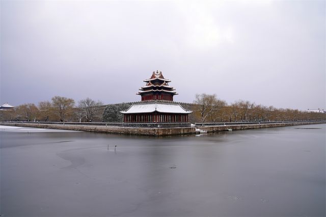 京城入冬頭場雪，尋找古都的色彩