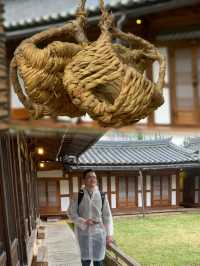 Rainy Day Charm: Exploring Jeonju Hanok Village in Serenit