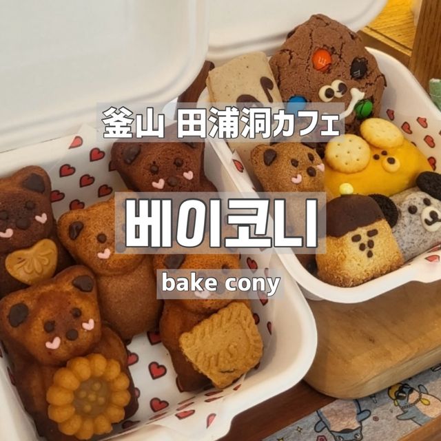 【韓国/釜山】田浦洞カフェ☕️bake cony