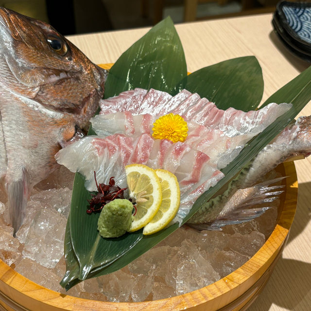 【大阪・東梅田】生簀の鮮魚で釣り上げ即味わえる体験型居酒屋「海鮮酒場 うおぷく」