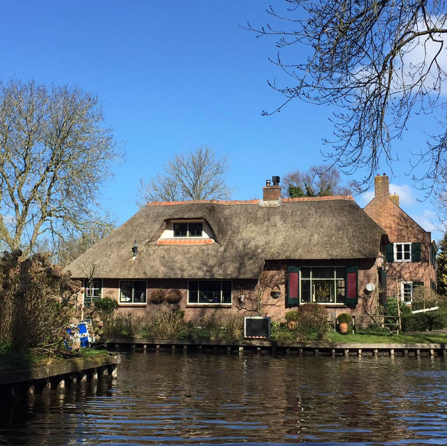 春天船遊Giethoorn