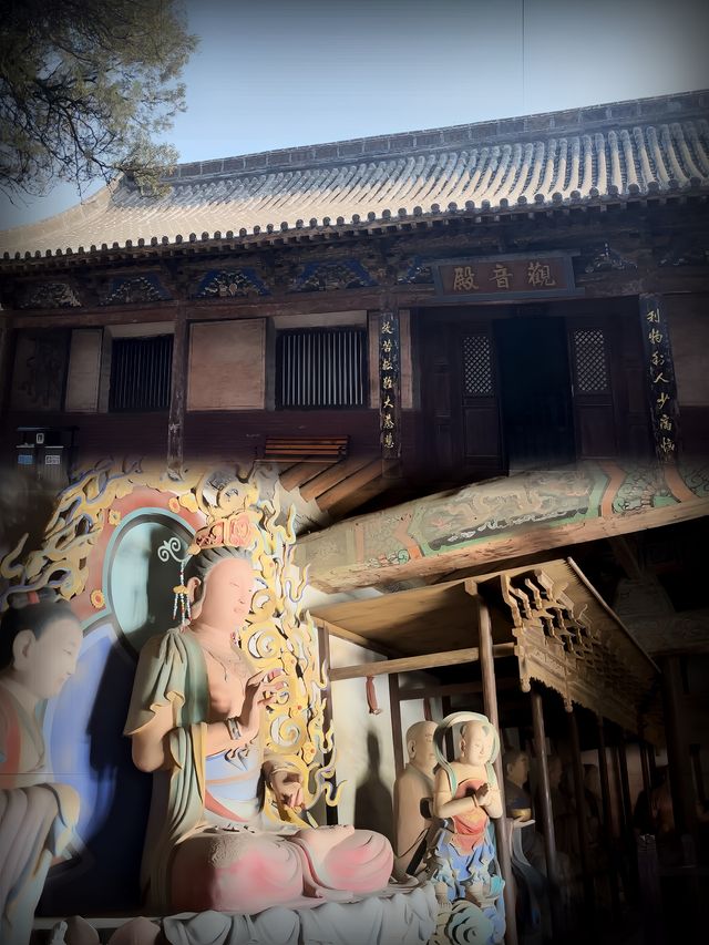 鎮國寺，黑神話悟空取景地。