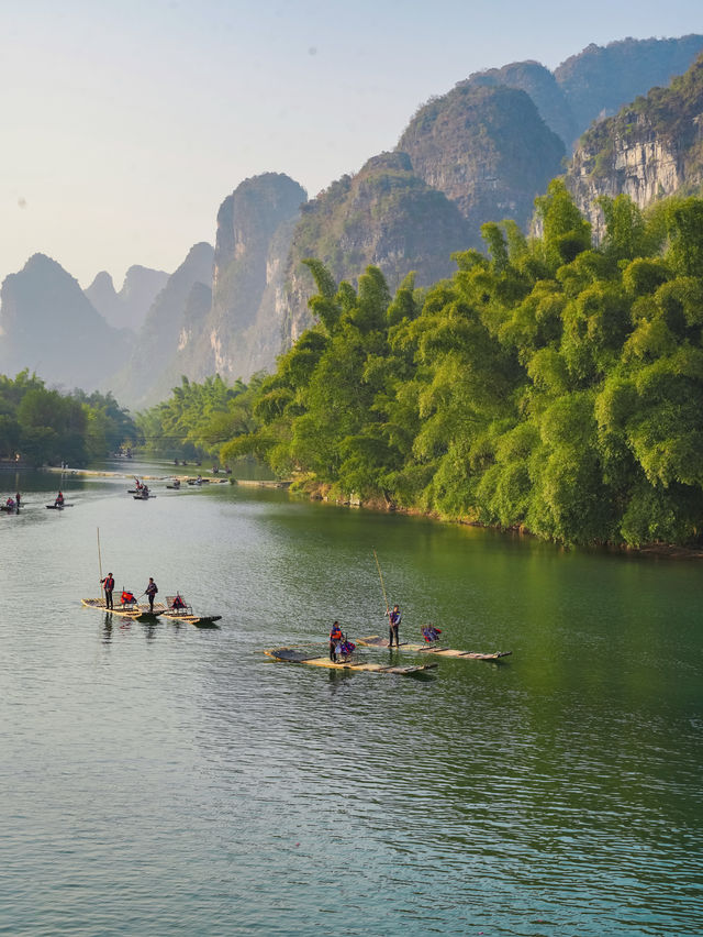 反向旅遊陽朔的冬季真的太神奇了吧