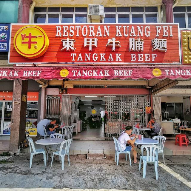 The best beef noodle in Tangkak 🍜