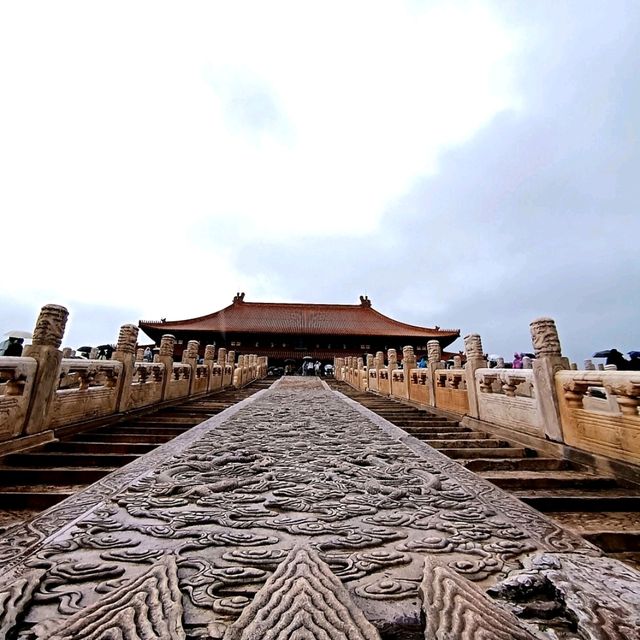 Capturing the Forbidden City in the Rain