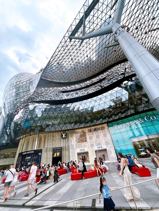 Beautiful Modern Christmas Trees on Orchard Road