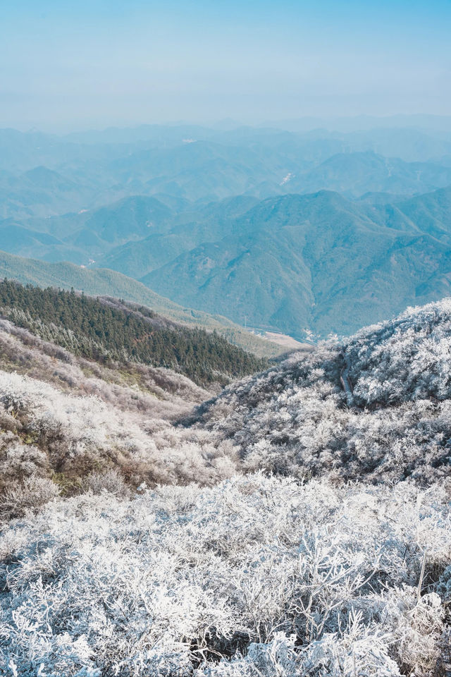 杭州初雪市區一小時可達的鸬鳥山賞雪攻略