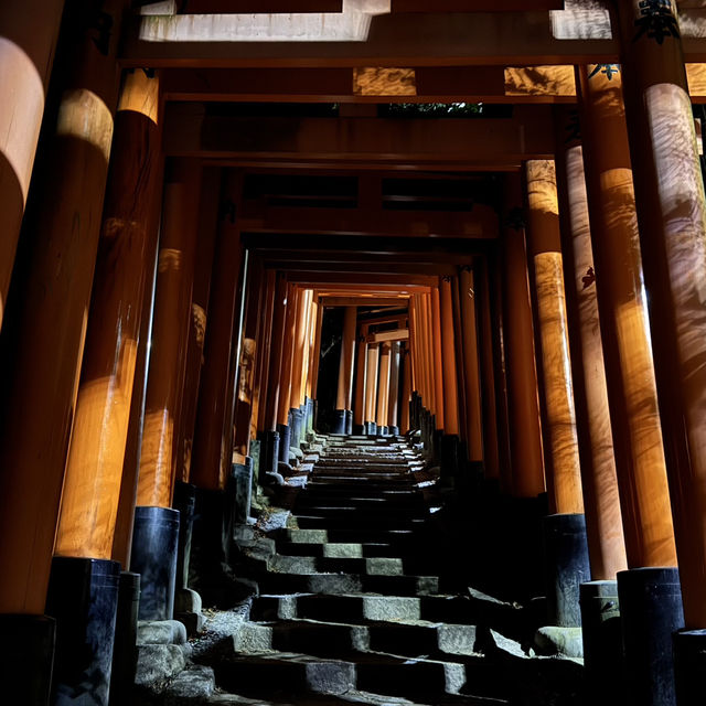 Day to Night at Fushimi Inari