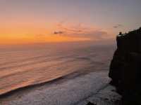 The Stunning Sunset at Uluwatu Temple