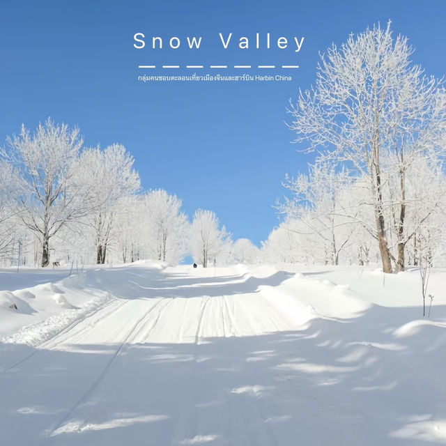 Snow valley สวยมากก