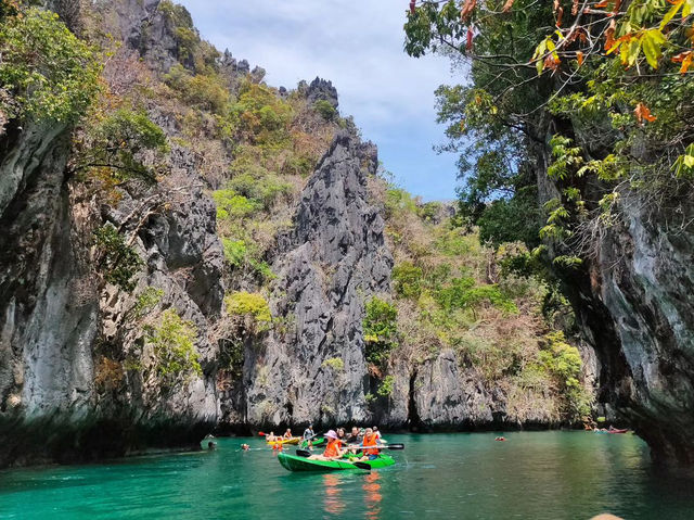 Paddling Through Paradise: Kayaking in Big Lagoon, El Nido