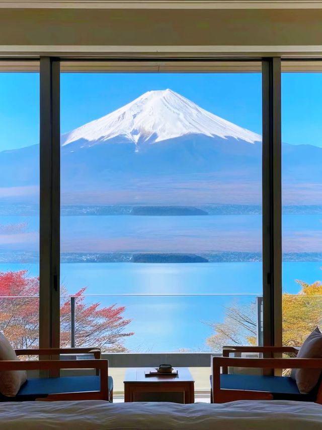 日本旅行推薦，富士山最美溫泉酒店！。