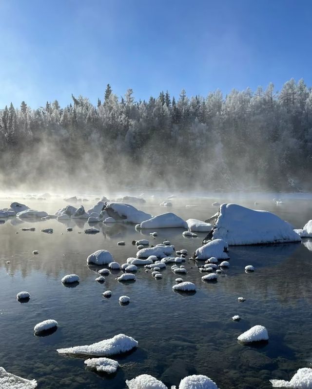 冬日喀納斯，夢幻雪國等你來