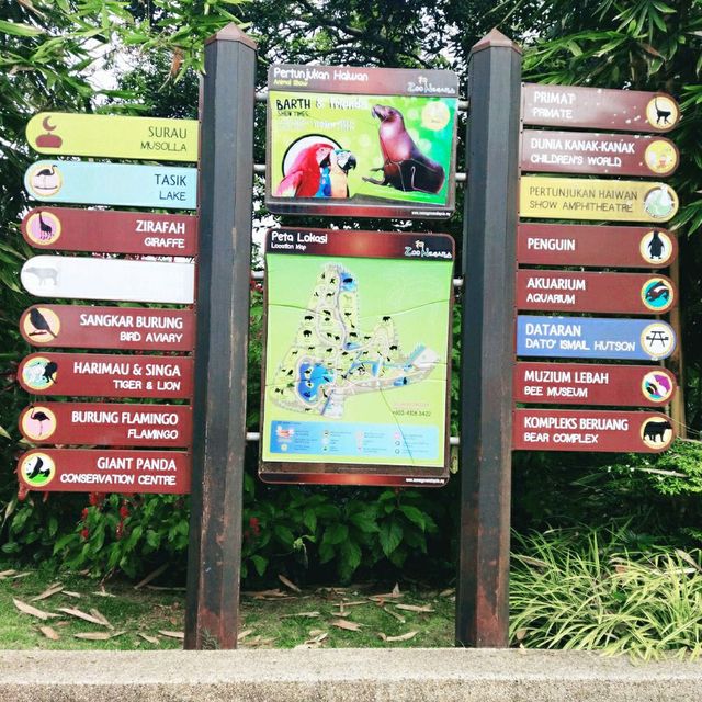 Zoo Negara 🇲🇾 🐅🦁 🐘🦒🦧