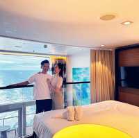 Enjoying the Grand Loft Suite, Ovation of the seas cruise to Alaska 