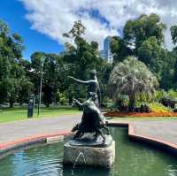 Tranquility in Bloom at Fitzroy Gardens 