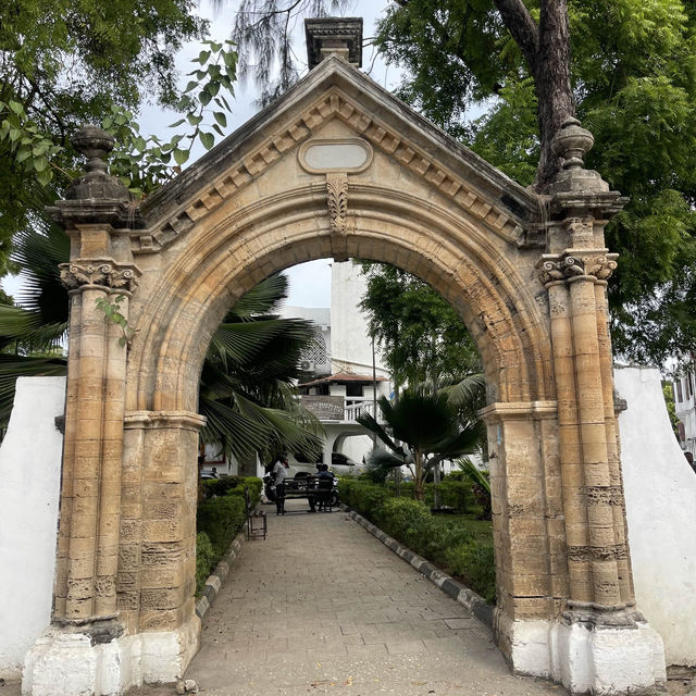 Beautiful scenery from Stone Town Zanzibar 