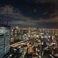 大阪景點｜全方位360度大阪超級夜景—梅田藍天大廈空中庭園展望台