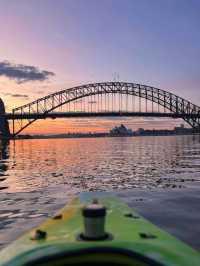 Kayaking on Bondi Beach