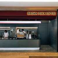 BROWN PUCK COFFEE