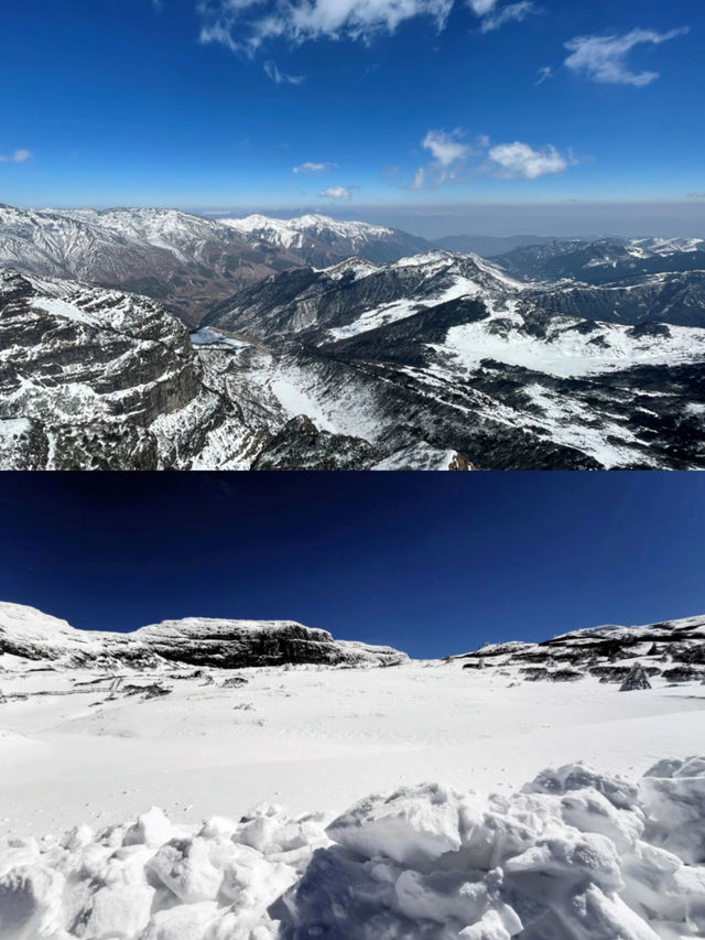 冬季旅雪|轿子雪山一日遊攻略，速度