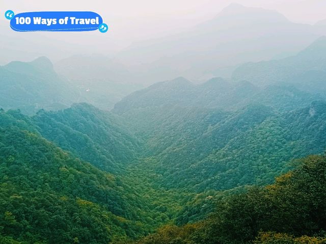 Most Precious Mountain in Chongqing: Golden Buddha Mountain