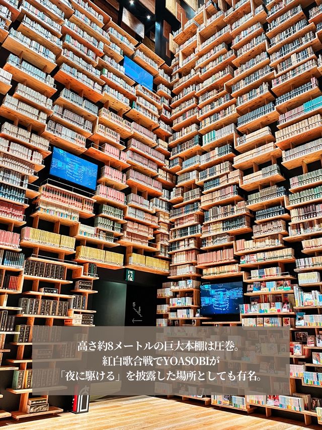 岩🪨でできた巨大な建物🏢日本でここだけのアートと文学に染まるミュージアム！