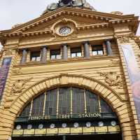 Iconic transportation hub in Melbourne