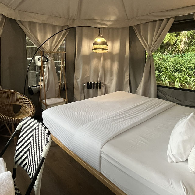 The most luxurious glamping with Jaccuzi 