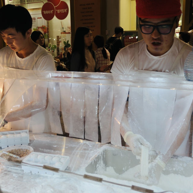 A Night Walk in Myeongdong