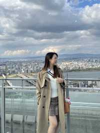 ชมวิวเมืองที่ Umeda sky building