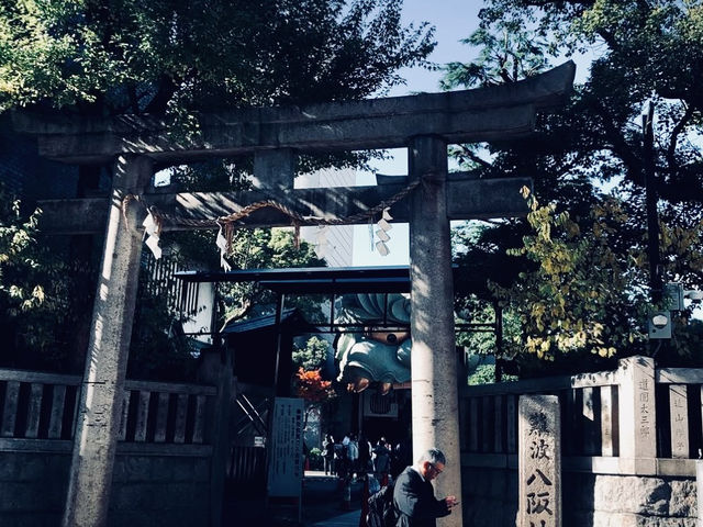 神社的靜謐心跳：難波八坂神社的秘境之旅