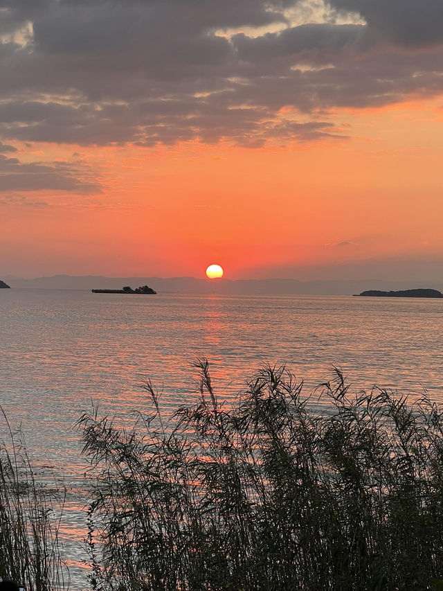 西山島 | 橘子海日落，一場視覺的盛宴