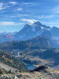 Mt Baker 賞秋Chain Lakes 徒步