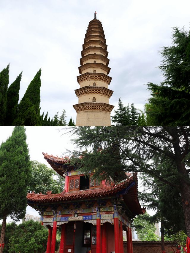 山西古建築巡禮 芮城國保壽聖寺塔