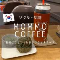 【韓国ソウル・明洞】素材にこだわったドリンクとスイーツ「MOMMO COFFEE（モンマカフェ）」