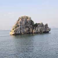 Kayaking Through Ha Long Bay, Vietnam